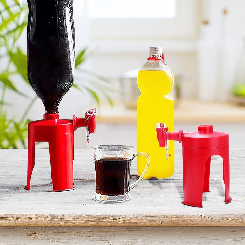 FirstOne Soda Dispenser Drinking Water Dispense Machine Coke Bottle Dispenser Party Home Bar Accessory - Image 2